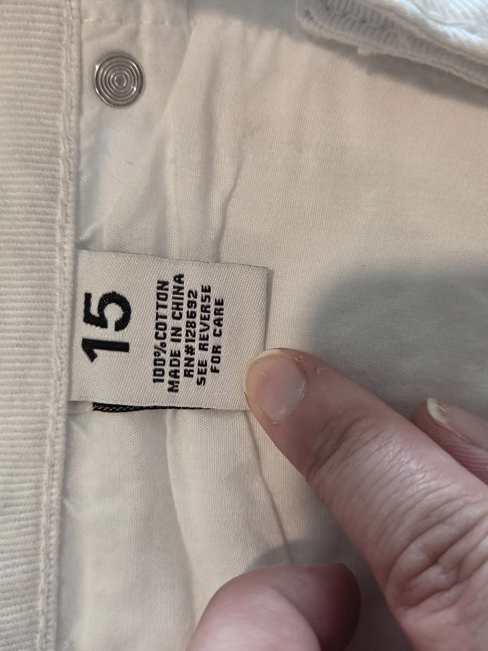 Madden Nyc Plus Size Distressed White Denim Shorts Size 15